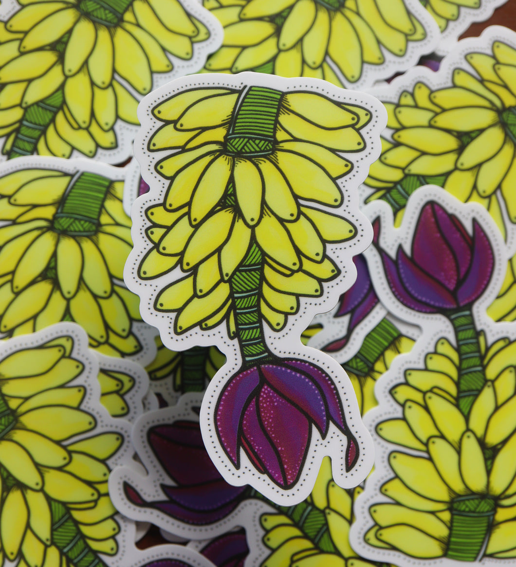 Banana Plant Sticker