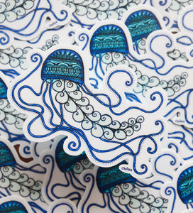 Jellyfish Sticker