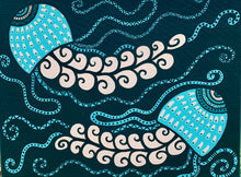 Load image into Gallery viewer, Batik Jellyfish Print
