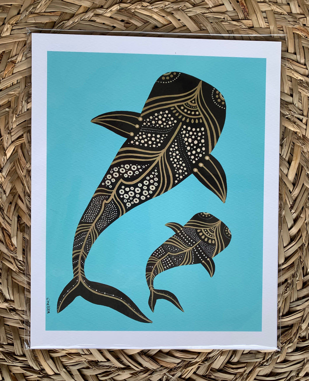 Whale sharks print