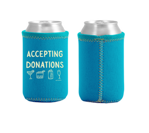 Accepting Donations Koozie