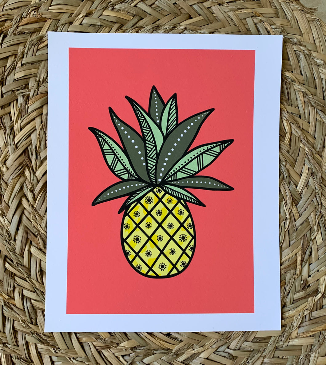 Pina Pink Background