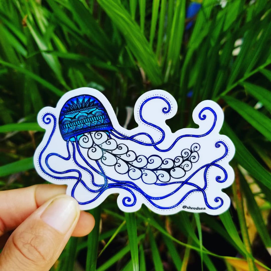 Jellyfish Sticker